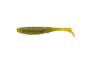 Приманка съедобная ALLVEGA «Power Swim» 8,5см 5,5г (5шт.) цвет green pumpkin