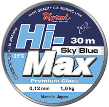 Леска Momoi Hi-Max Sky Blue 0,15мм (2,5кг) 30м (голубой)