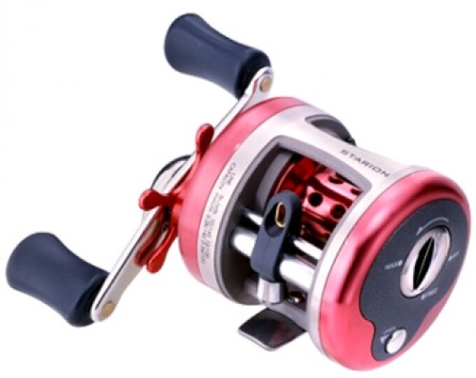 Катушка мультипликаторная BANAX STARION-400 (цвет красный) - изображение 1 