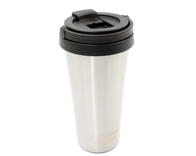 Термокружка «СЛЕДОПЫТ-PALERMO» с откидной ручкой, нерж. сталь,500мл - изображение 1 
