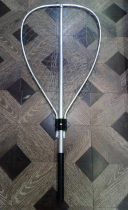 Подсак КАПЛЯ d-55см L-2,00м теннисная струна (Три Кита)