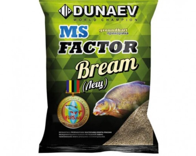 Прикормка DUNAEV MS FACTOR (1кг) Лещ - изображение 1