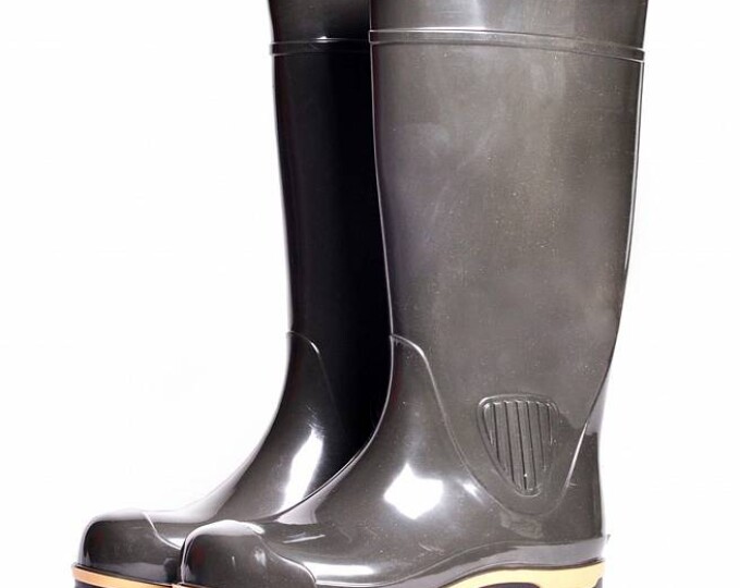 Сапоги мужские высокие р.45 цвет Оливковый - изображение 1 