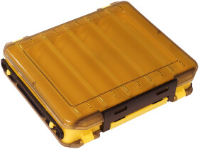 Коробка Kosadaka TB-S31C для воблеров, двусторонняя (200х175х50мм) Yellow