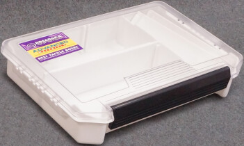 Коробка Kosadaka TB-S38WH для приманок, 3 секции (210х145х40мм) White