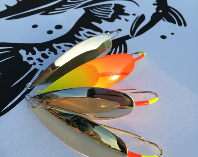 Блесна незацепляйка «Перо классик» 12-16гр. (серебро) - изображение 1 