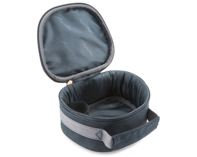 Чехол Aquatic Ч-40С для катушки одинарный, жесткий (цвет синий) - изображение 1 