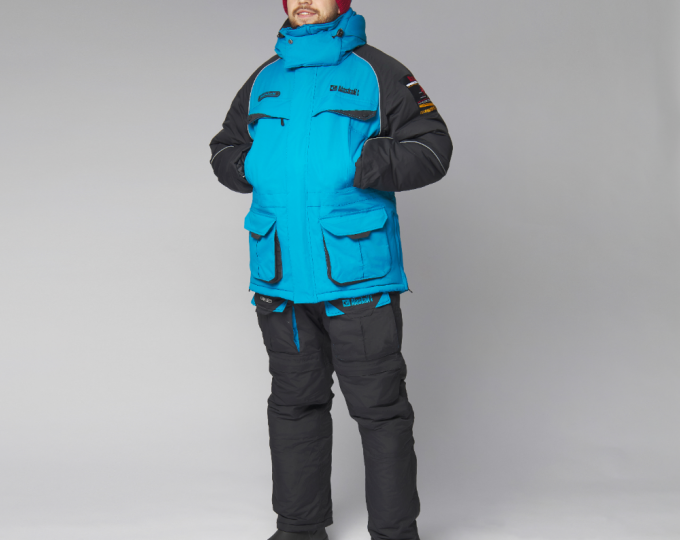 Костюм зимний Alaskan New Polar M р.50-52 (179-182) цвет Синий/Черный - изображение 1 