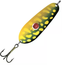 Блесна Kuusamo Rasanen 70/20 (бусинка, незацепляйка) цвет YE/GR-C, UV