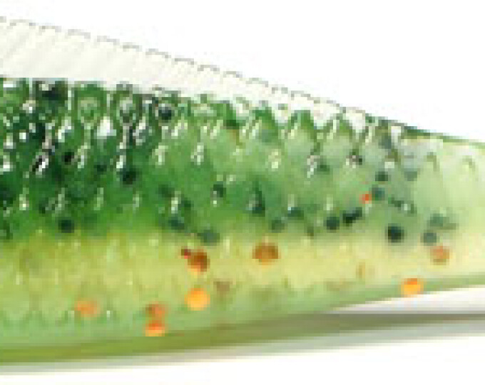 Силиконовая приманка Kosadaka DODGER 75 (длина 75мм, вес 4,5гр.) (8шт.) цвет FTS - изображение 1