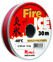 Леска Momoi Fire Ice 0,091мм (1,0кг) 30м (красный) Barrier Pack