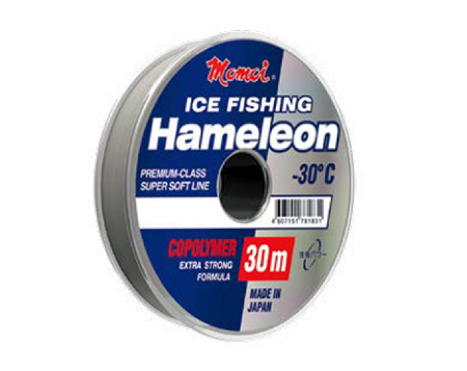 Леска Momoi Hameleon Ice Fishing 0,16мм (3,5кг) 30м (серебрянный) - изображение 1 