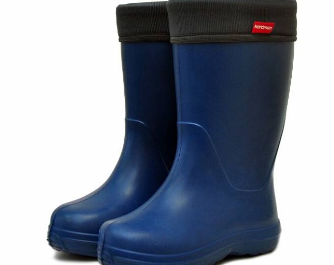 Сапоги Nordman Silla (ЭВА, утепленные, с манжетой из вельвета) цвет Синий р.40/41 - изображение 1 