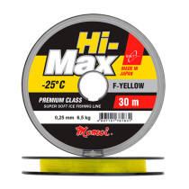 Леска Momoi Hi-Max F-Yellow 0,16мм (2,9кг) 30м (флуоресцентная)