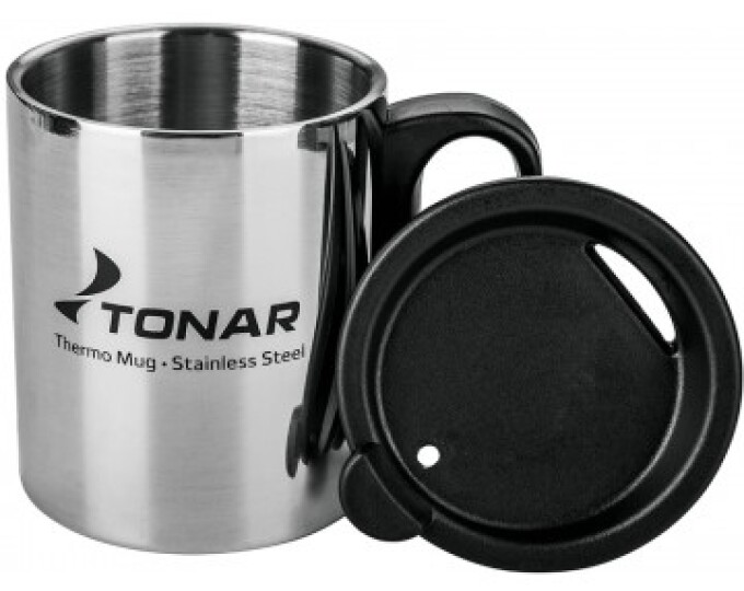 Термокружка TONAR 300мл (пластиковая крышка) - изображение 1 