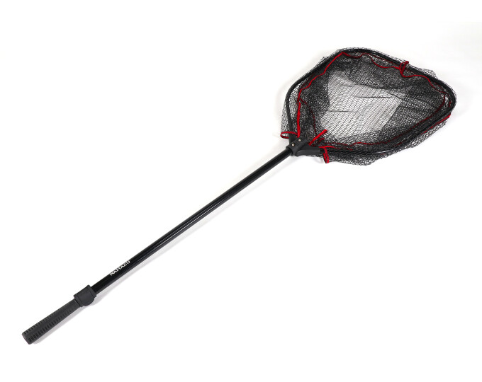 Подсачек Namazu Pro NoKnot (L-200см, складной, телескопический, овальный обод 55х45см, PVC) - изображение 1 