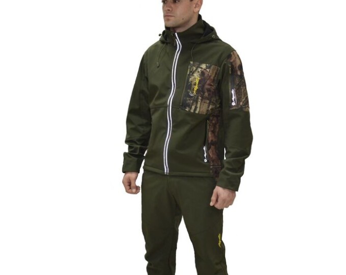 Костюм «AQUATIC» К-05Х (soft shell, хаки, К-18) р.54-56 - изображение 1 