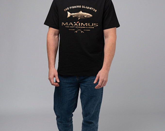Футболка Maximus (черная) р.XXXXL - изображение 2
