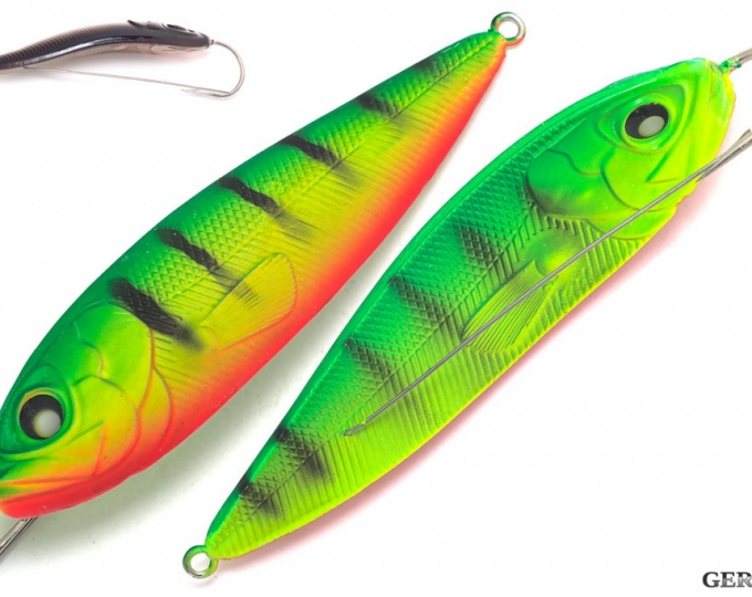 Незацепляйка German «Wiggle Clown» (95мм/25гр.) цвет 409 - изображение 1