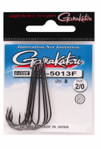 Крючок Gamakatsu Hook LS-5013F 12p n/l Black №06
