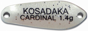Блесна Kosadaka Trout Police CARDINAL 25мм (1,4гр.) цвет AK50 - изображение 2