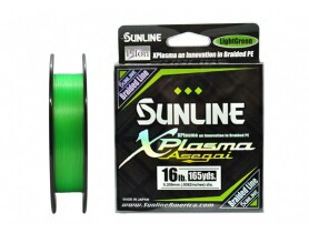 Плетеный шнур Sunline X-Plasma Light Green 150m #1.5/16lb (0.209mm)