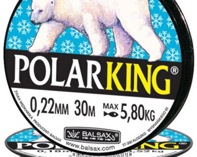 Леска Balsax POLAR KING  0,25мм, 30м - изображение 1 
