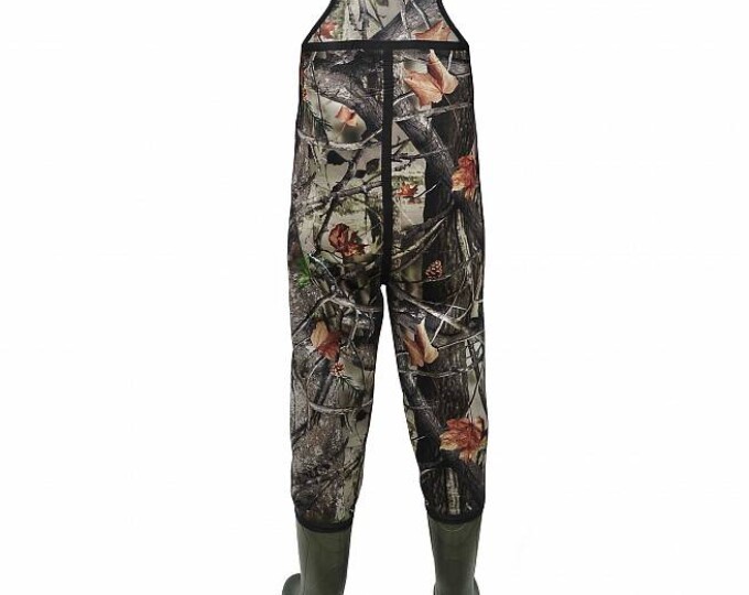 Вейдерсы из неопрена Nordman Neo Plus р.46/47 (56-58) цвет Осенний лес - изображение 4