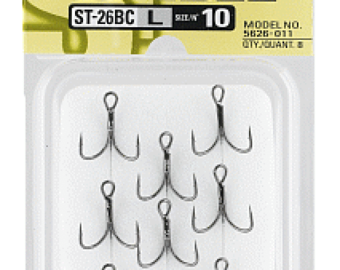 Крючок Owner Treble (ST-26BC) №10 - изображение 1 