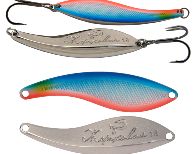 Блесна LureMax «Жереховая» (вес 32гр., длина 86мм) цвет 054 - изображение 1 