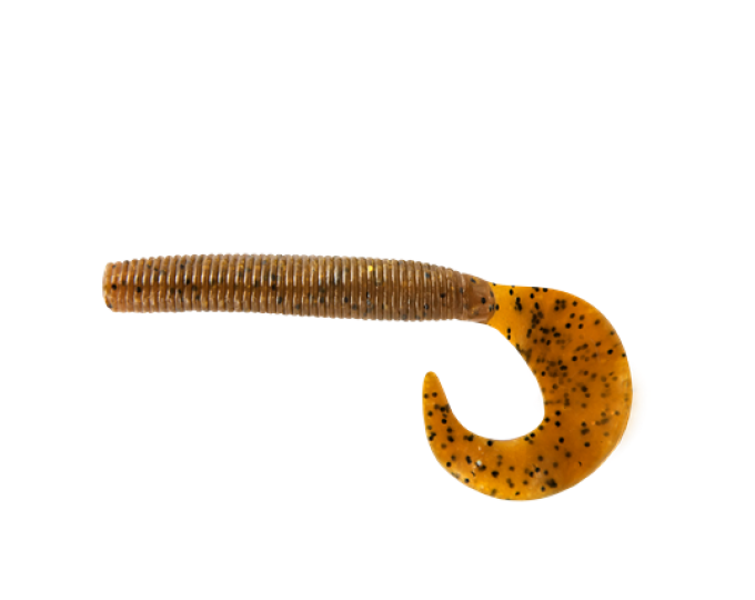 Приманка съедобная ALLVEGA «Cigar Grub» 9,5см 7,5г (5шт.) цвет beer w/pepper - изображение 1