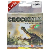 Леска SWD «Crocodile» 100м  0,30 (7,8кг) (вакуум./уп., прозрачная) (5208302)
