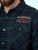 Рубашка Alaskan (с меховой подкладкой, синяя клетка) р.XXL - изображение 4