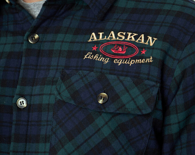 Рубашка Alaskan (с меховой подкладкой, синяя клетка) р.XXL - изображение 4
