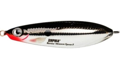 Незацепляйка Rapala Rattlin’ Minnow Spoon 08 (8см, 16гр.) /CH