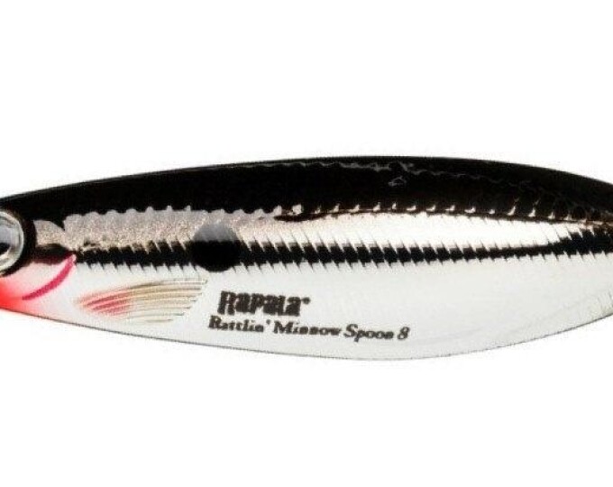 Незацепляйка Rapala Rattlin’ Minnow Spoon 08 (8см, 16гр.) /CH - изображение 1