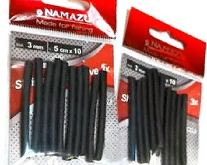 Трубка термоусадочная Namazu Pro «Shrink Tube Sleeve 3x» d-6 мм., 50см. (10шт) - изображение 1 