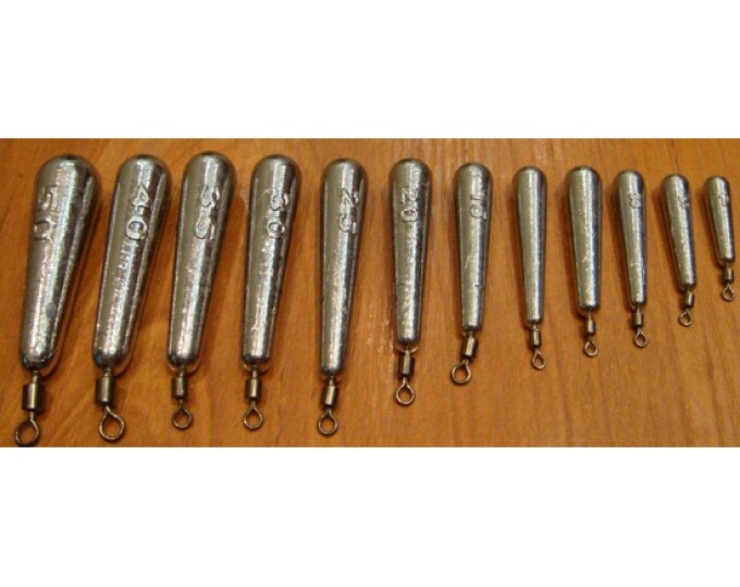 Груз Дроп-шот «Конус» (с вертлюгом)  6гр. (5) - изображение 1 