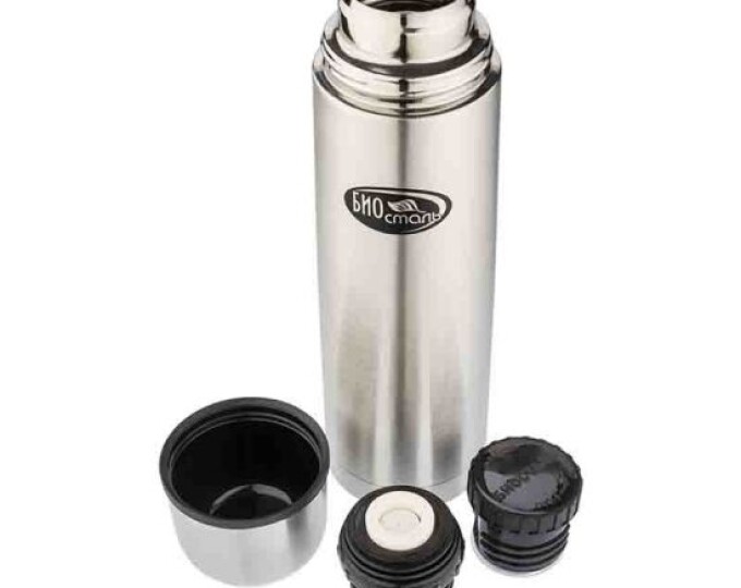 Термос TM «BIOSTAL» (узкое горло/2 пробки) 750мл - изображение 1 