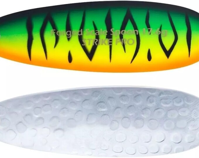 Блесна колеблющаяся Strike Pro Forget Spoon A (вес 4,3гр., крючок одинарный с бородкой) цвет #GC01S - изображение 1 