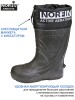 Сапоги зимние Norfin AIRBOOTS (с манжетами, цвет антрацит, -50С, EVA) р.43-44 - изображение 6