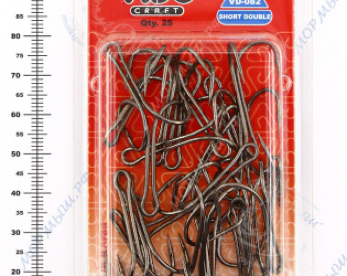 Крючок VD-082-BN «Short Double» №01 - изображение 3