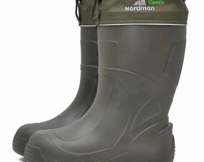 Nordman Classic сапоги мужские из ЭВА утепл. с манж.р.41-42 (оливковый) NEW - изображение 1 