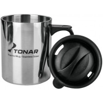 Термокружка TONAR 450мл (пластиковая крышка)