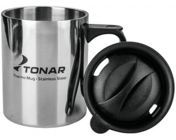 Термокружка TONAR 450мл (пластиковая крышка) - изображение 1 