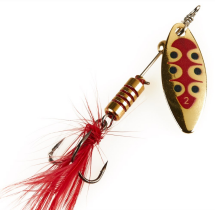 Блесна вращающаяся Lucky John SPIN X LONG 02 (вес 4гр.) цвет GX1