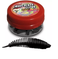 Приманка форелевая DUNAEV DT-MAGGOT-SLIM 50мм-6шт, цвет 701 чёрный