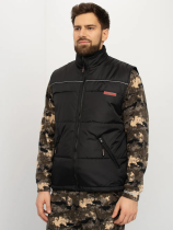 Жилет «Беркут» (ткань Jordan, цвет Черный) р.60-62 рост 188