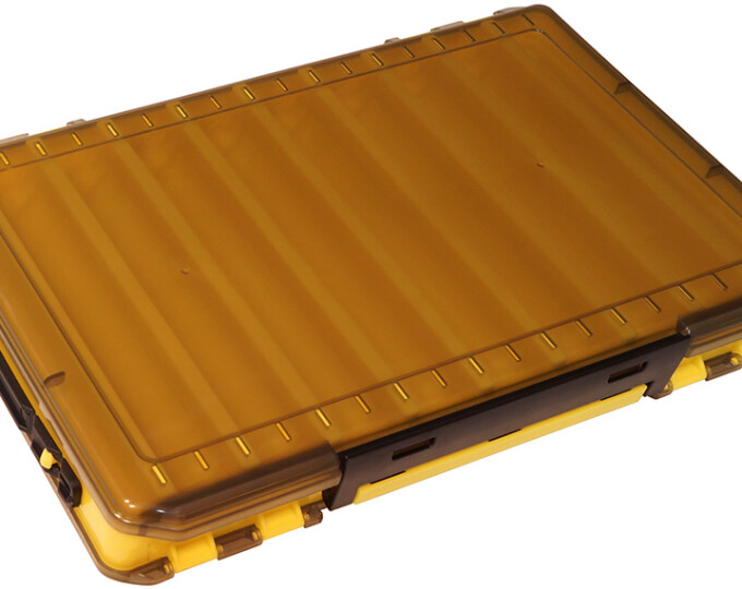 Коробка Kosadaka TB-S31A для воблеров, двухсторонняя (340х215х50мм) Yellow - изображение 1 