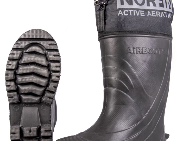 Сапоги зимние Norfin AIRBOOTS (с манжетами, цвет антрацит, -50С, EVA) р.42-43 - изображение 1